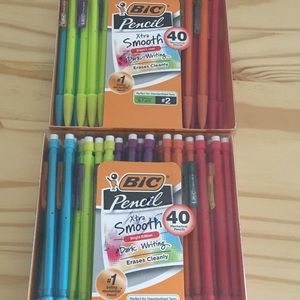 2 BIC 40 Pack
Xtra Smooth
Mechanical Pencil
